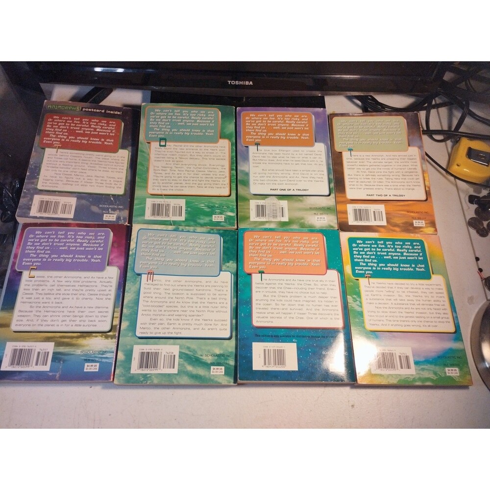 Animorphs Book Lot Of 19 - K. A Applegate - 1st Printing - Picture 5 of 7